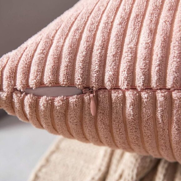 18 x 18 Inch 45 x 45 cm Soft Soild Decorative  Square Throw Pillow Cover - Picture 2 of 6